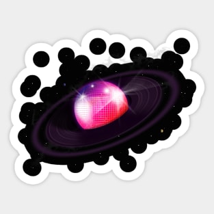 The Greatest Disco Rings Sticker